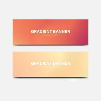 beautiful abstract gradation background to use for banner template vector