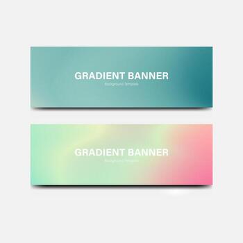 beautiful abstract gradation background to use for banner template vector