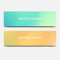 header banner abstract gradient background vector