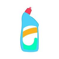 household toilet cleaner cartoon vector illustration