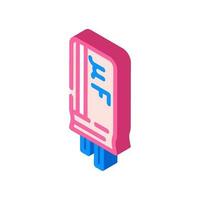 capacitor electrical engineer isometric icon vector illustration