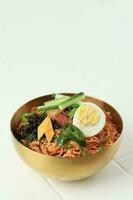 Bibim Guksu Korean Spicy Cold Noodles photo