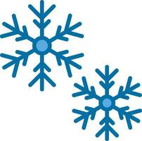 diseño de icono de vector de nieve