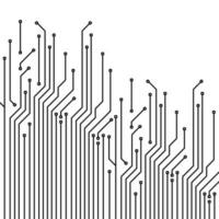 electric circuit board background. electric circuit board vector. digital electrical circuit connection system. Microelectronics Circuits. vector