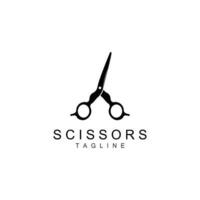 Scissors Logo, Shaver Vector, Simple Barber Shop Design, Icon, Background, Symbol, Template vector