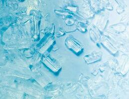 Ice cubes background, ice cube texture, ice wallpaper It makes me feel fresh and feel good. In the summer, ice and cold drinks will make us feel relaxed, Made for beverage or refreshment business. photo