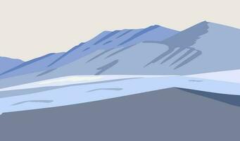 naturaleza paisaje antecedentes conjunto con montaña,lago,cielo.eso utilizar para digital y imprimible vector