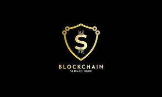 Crypto coin logos. Initial letter S logo, icon - Vector Digital money, block chain, finance symbol. Connect technology and digital, gold currency data concept for your corporate identity