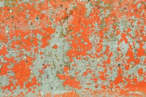 Cracked and abstract grunge texture. Aged material surface backdrop. Weathered effect pattern. Old and dirty background. photo
