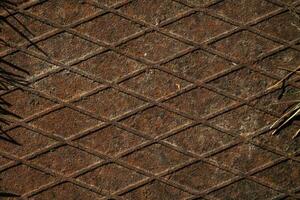 Metal abstract texture. Surface grunge backdrop. Dirty effect pattern. Material background. photo