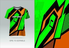 sport grunge t-shirt mock up design for extreme team jersey, racing, cycling, football, game, background, wallpaper. vector