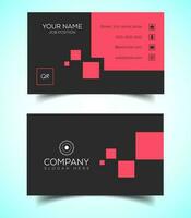 Creative and modern corporate business card template vector