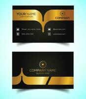Creative and modern corporate business card template vector