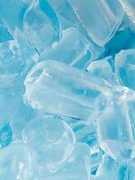 Ice cubes background, ice cube texture, ice wallpaper It makes me feel fresh and feel good. In the summer, ice and cold drinks will make us feel relaxed, Made for beverage or refreshment business. photo