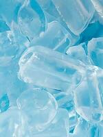 Ice cubes background, ice cube texture, ice wallpaper It makes me feel fresh and feel good. In the summer, ice and cold drinks will make us feel relaxed, Made for beverage or refreshment business. photo