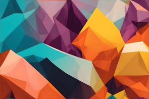 abstract geometric background. photo