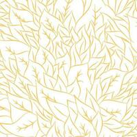 Leaf pattern. Tropical leaf Wallpaper. Seamless leaf pattern. Hand drawn leaf outline design for fabric , print, cover, banner and invitation, Vector illustration.