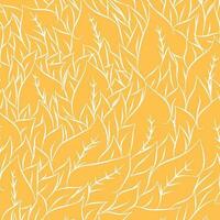 Leaf pattern. Tropical leaf Wallpaper. Seamless leaf pattern. Hand drawn leaf outline design for fabric , print, cover, banner and invitation, Vector illustration.