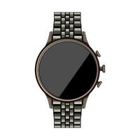 digital smart watch cartoon vector illustration