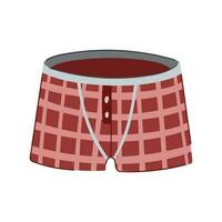 fashion underwear men cartoon vector illustration