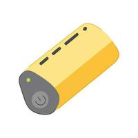 phone power bank cartoon vector illustration