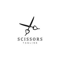 Scissors Logo, Shaver Vector, Simple Barber Shop Design, Icon, Background, Symbol, Template vector