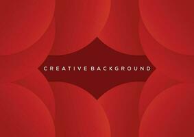 gradient red color background creative design vector