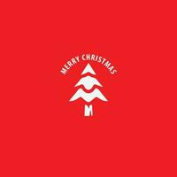 merry christmas logo vector