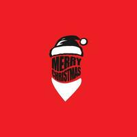 merry christmas logo vector