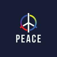 peace maker logo vector