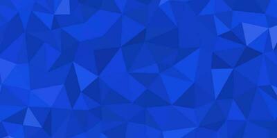 abstract blue background with triangles for business vector