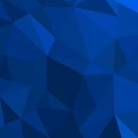 abstract triangles blue geometric background for business vector