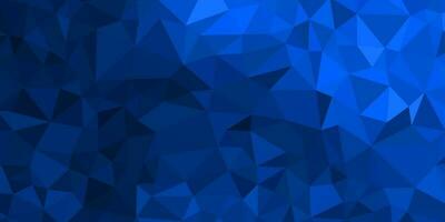 abstract blue geometric background with triangles vector