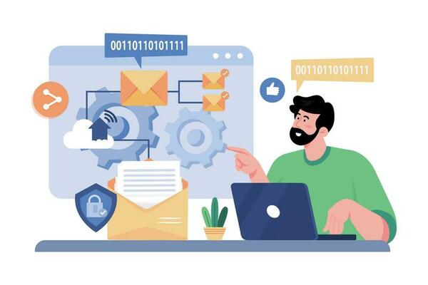 Email encryption ensures privacy and security.