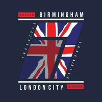 Londres ciudad bandera gráfico, tipografía vector, t camisa diseño ilustración, bueno para Listo imprimir, y otro utilizar vector