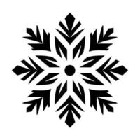 Merry Christmas Snowflake vector