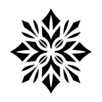 Beautiful Christmas Snowflake vector