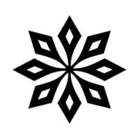 Beautiful Christmas Snowflake vector