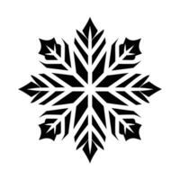 Merry Christmas Snowflake vector