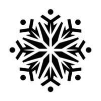 Merry Christmas Snowflake vector