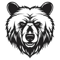 Beautiful Bear Silhouette - vector