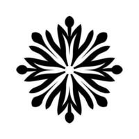 Beautiful Christmas Snowflake vector