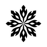 Best Christmas Snowflake vector