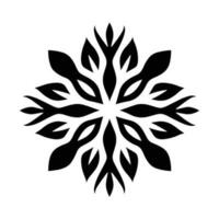 Beautiful Christmas Snowflake vector