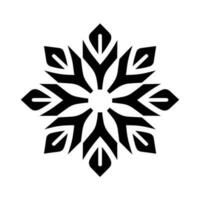 Beautiful Christmas Snowflake vector