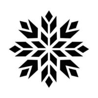 Merry Christmas Snowflake vector