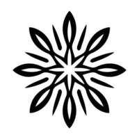 Beautiful Christmas Snowflake vector