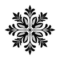 Beautiful Christmas Snowflake vector