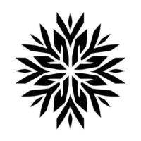 Beautiful Christmas Snowflake vector