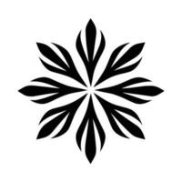 Beautiful Christmas Snowflake vector